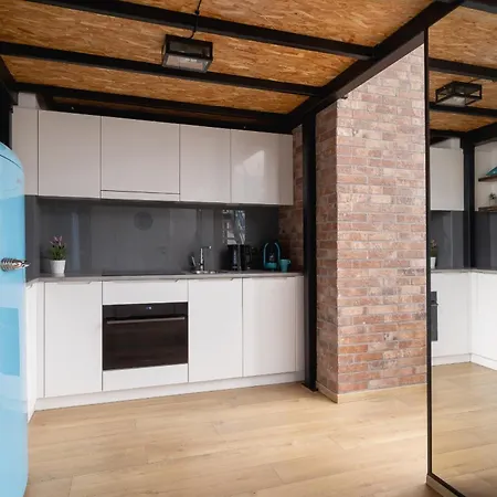 Deluxe Loft Lubelska With Mezzanine By Renters Apartamento *