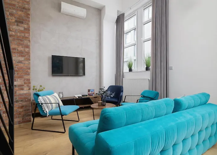 Apartmán Deluxe Loft Lubelska With Mezzanine By Renters *