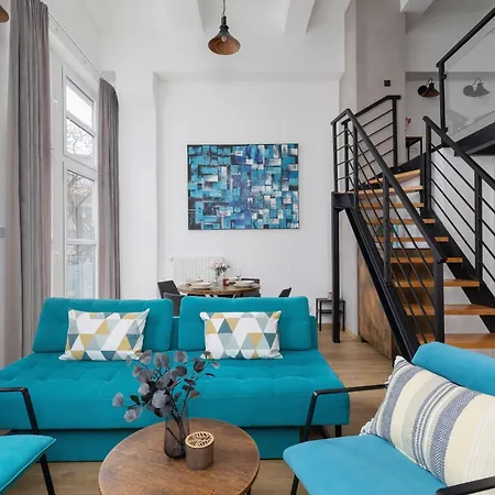 Deluxe Loft Lubelska With Mezzanine By Renters Apartman Krakkó